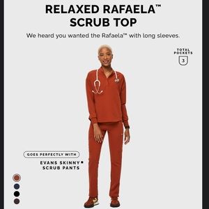 FIGS Auburn Scrub Set M/LP